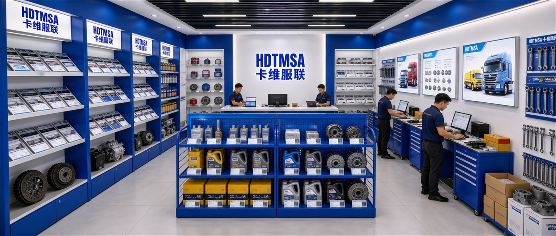 卡维服联重卡一站式服务中心